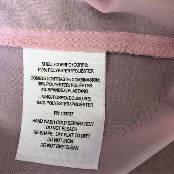 Donna Morgan Embroidered Tulle V-Neck A-Line Dress - Picture 8 of 9